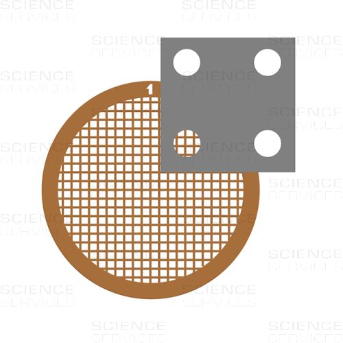 C-flat™, 200 Mesh, 2,0µm Hole Size, 4,0µm Hole Spacing, Cu