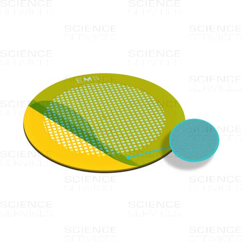 TEM Grids, Formvar Film coated, 300 Mesh, Au