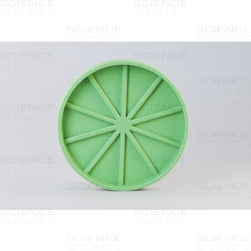 Round embedding mold, diameter 92mm, green