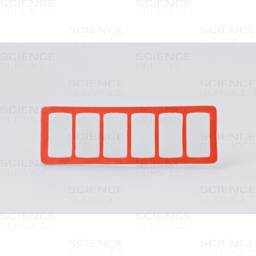 Secure-Seal™, Hybridization Chamber, 6 rectangular Chamber, 9,8x20,0mm, Depth 0,6mm