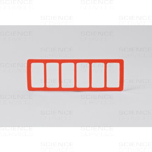 Secure-Seal™, Hybridization Chamber, 6 rectangular Chamber, 9,8x20,0mm, Depth 0,9mm