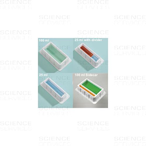 Reagent Reservoirs in different sizes and styles, non sterile