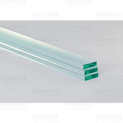 Glasmesser-Streifen für die Histologie, 10x25x400mm, 18 Stück