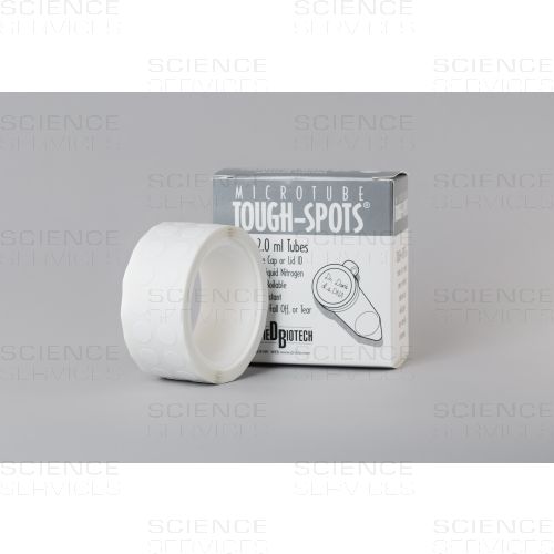 Tough-Spots® on a Roll, Dia: 9,5mm, white, 1000 pieces