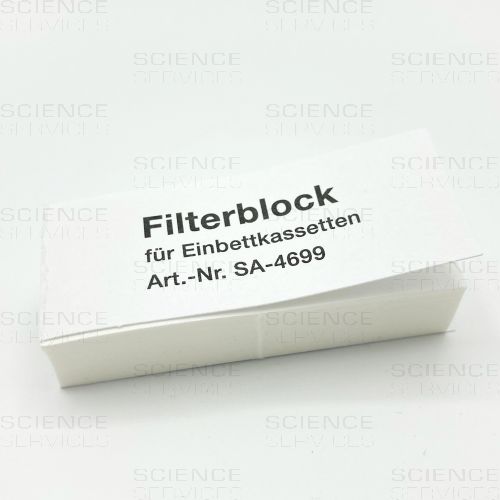 Sakura Filterpapier für Einbett-Kassetten