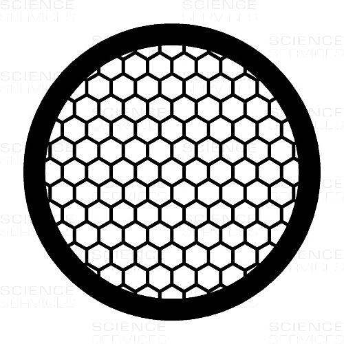 TEM Grids, 100 Mesh, hexagonal, Au, 50 pieces