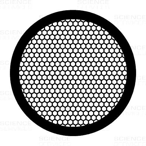 TEM Grids, 200 Mesh, hexagonal, Cu, 100 pieces