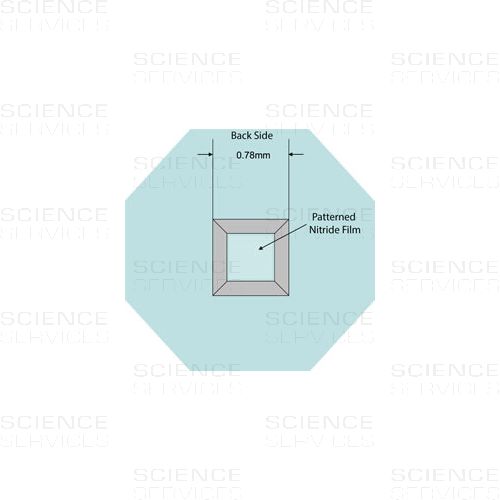 TEM Grids, Graphene on Silicon Nitride, 2.5µm Holes, various Layers