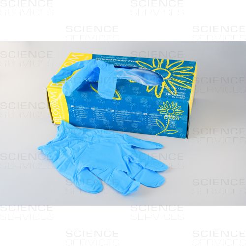 Handschuhe, Nitril, blau, puder-frei, Grösse: Medium, 100 Stück--3-