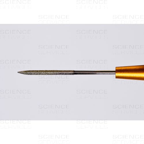 Micro-Tools, Mikro Diamant-Feile, dreiseitig, Tip 0,5mm--3-