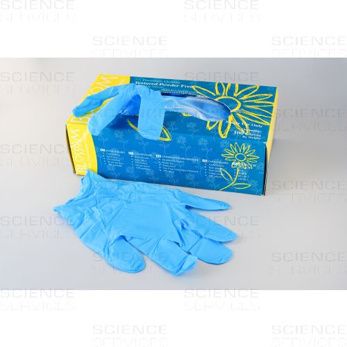 Handschuhe, Nitril, blau, puder-frei, Grösse: Small, 100 Stück--3-