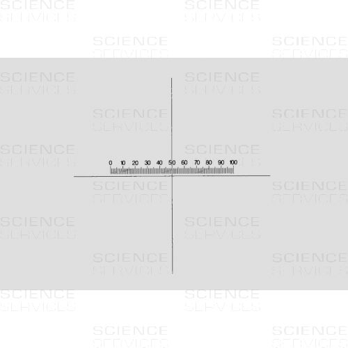 NE77 - Horizontal Micrometer Scale with Crosslines, different diamters