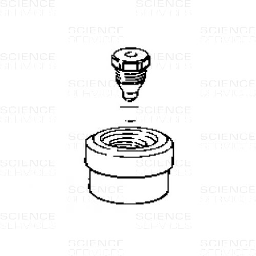 Crown Assembly for Easy-Seal Tubes, Dia: 38mm, each