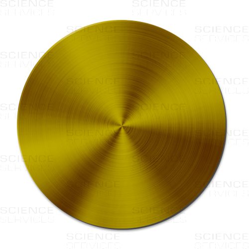 Sputter-Target, Gold, Ø54mm x 0,2mm, 99,99% Au, each