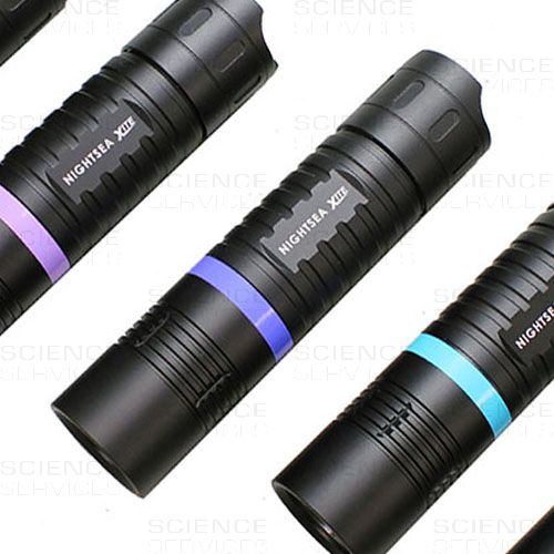 NIGHTSEA Xite Fluorescence Flashlight, various wavelengths